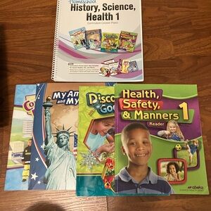 Abeka grade 1 history/science/health/community helpers